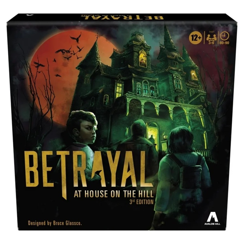 Avalon Hill Hasbro Gaming Betrayal at The House on The Hill 3rd Edition